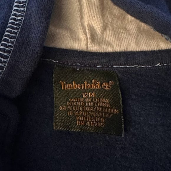 Timberland Zip-Up Hoodie - 12 M - Picture 2 of 3